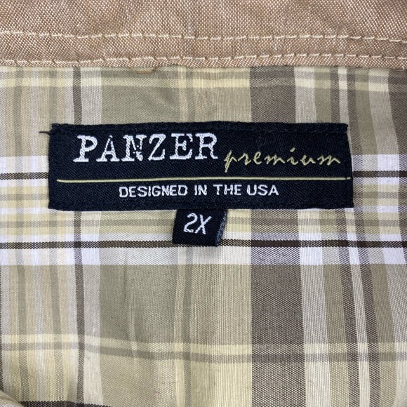 Men’s Plaid Button Down Shirt XXL - Picture 7 of 11